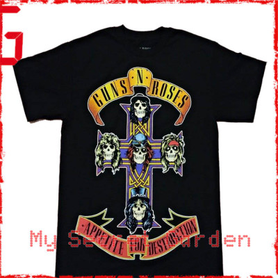Guns N' Roses - Appetite For Destruction Official T Shirt ( Men L ) ***READY TO SHIP from Hong Kong***